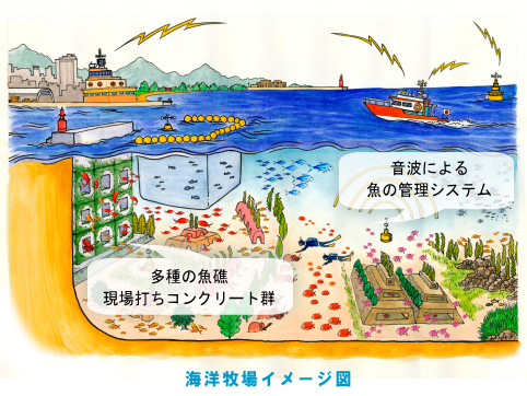 海洋牧場イメージ図